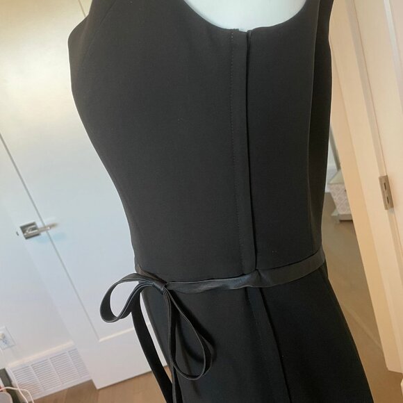 Wayne Clark Designer Special Occasion Lined Cocktail Dress Black Sz 8 US/10 CDN - Picture 3 of 12